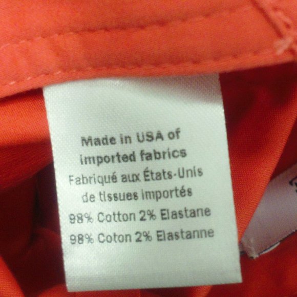 Chaiken & Capone Ellie Shorts Red 4 USA NWT - Picture 2 of 6